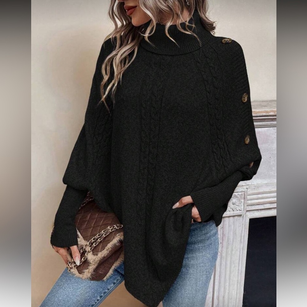 Boho Chic Poncho Kimono Scarf Wrap Shawl Cardigan - Picture 5 of 7